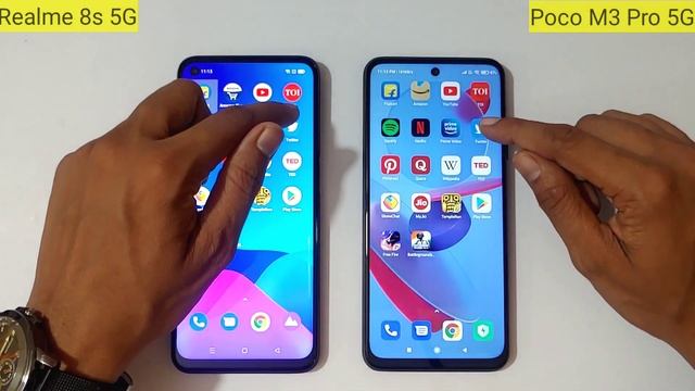 Realme 8s 5G vs POCO M3 Pro 5G SPEED TEST & Comparison | SHOCKING RESULT😱 смотреть онлайн