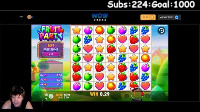 Jackpot Session #201 - TIME FOR SOME FUN ON WOW VEGAS | WOW VEGAS LIVE смотреть онлайн