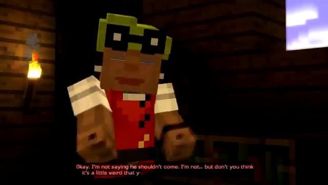 Minecraft Story Mode ep1 IOS&Android смотреть онлайн