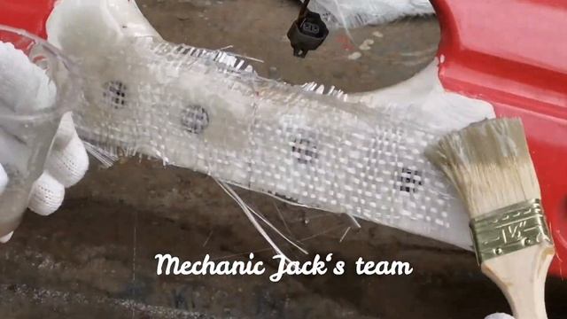 Repair truck roof sun visor with Mechanic Jam Ho смотреть онлайн