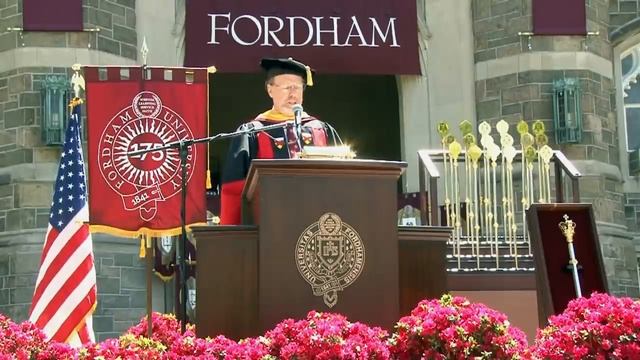 Fordham University Commencement 2020 смотреть онлайн