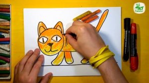 Как нарисовать ТИГРА - уроки рисования от РыбаКит