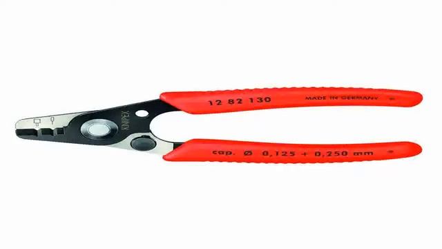 Knipex 1240200 Self Adjusting Insulation Strippers Awg 7 32 8 Inch смотреть онлайн