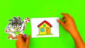 Рисуем ДИНОЗАВРА   РыбаКит папа рисует