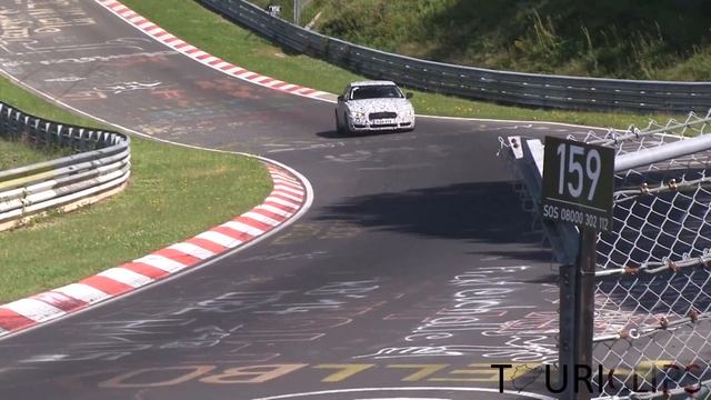 2015 Jaguar XE V6 & diesel continue testing on the Nürburgring! смотреть онлайн