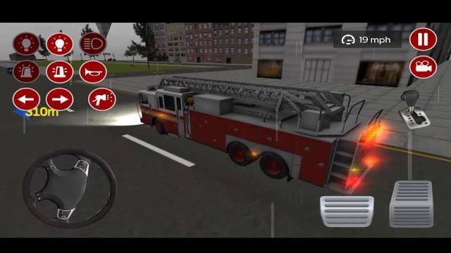 Real Fire Truck Driving Simulator - Best Offline Android Driving Games - Android Gameplay смотреть онлайн