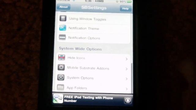 iOS 5 SBSettings Notification Center Tweak Review - iPhone, iPad, & iPod Touch смотреть онлайн