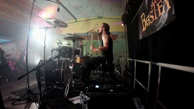 Alessandro Cupici - Bastet - Painkiller (Judas Priest cover) Drum cam - Live at Festival de Vouzier смотреть онлайн