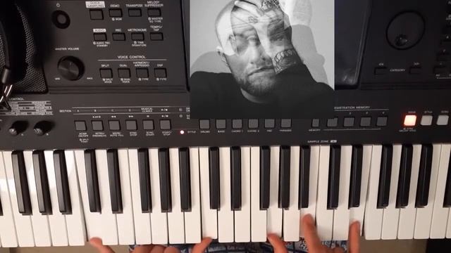 Everybody - Mac Miller (Piano Tutorial) смотреть онлайн