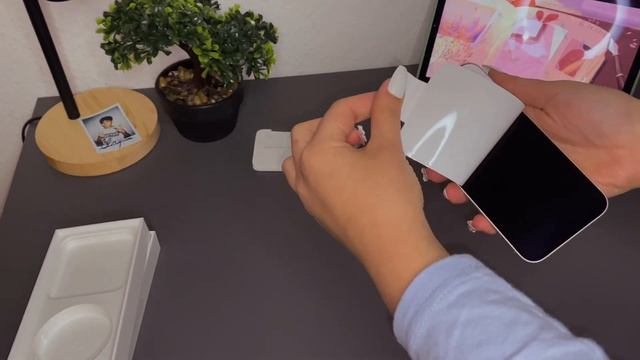 iPhone 14 (Starlight) unboxing☁️ | narijanetil смотреть онлайн