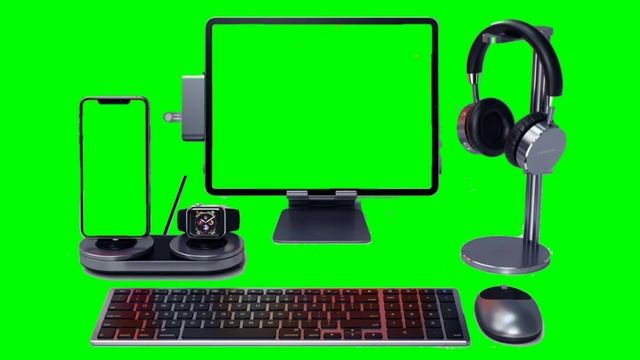 Green screen computer | green screen pc gaming, iPad, tablet , laptop, iPhone, dekstop PC смотреть онлайн