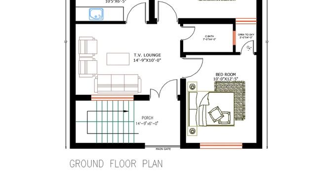 27 x 30 best house plan 🏠 || small house plan 2bhk || 27 by 30 ka naksha | 90 Gaj | 800 sq ft house смотреть онлайн