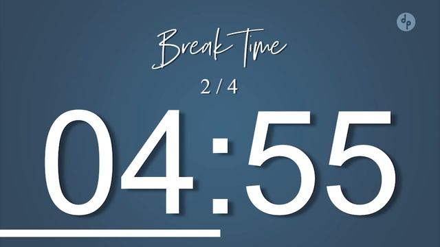 2 hours Blue Design Pomodoro Technique - Study / Work / Focus Timer (4 sets) смотреть онлайн