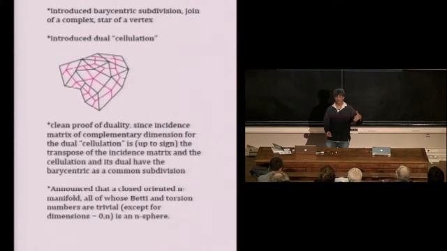 Gabai David "Poincaré's work on Topology" смотреть онлайн