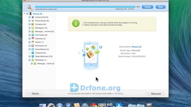 [Mac iPhone 5S SMS Recovery]: Recover iPhone 5S SMS Text Messages Without iTunes Backup on Mac смотреть онлайн