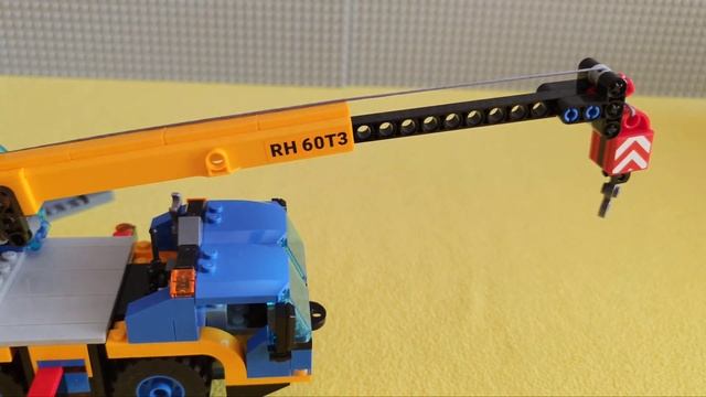 Обзор нового набора LEGO CITY 60324 "Мобильный кран" смотреть онлайн