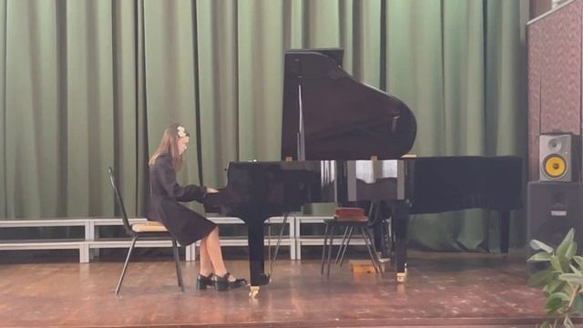 Скурат Анна Николаевна А.Гедике "Пьеса", преп.Пикалина Р.А. смотреть онлайн