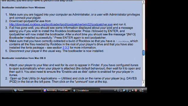 how to install rockbox on ipod смотреть онлайн