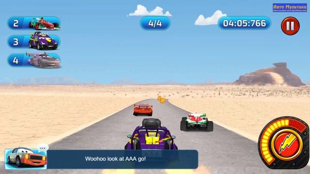 Cars Speed Race - Lightning McQueen - Online build your jeep смотреть онлайн