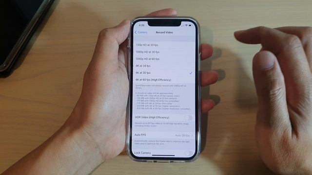 iPhone 12/12 Pro: How to Set Video Recording Auto FPS to Off смотреть онлайн