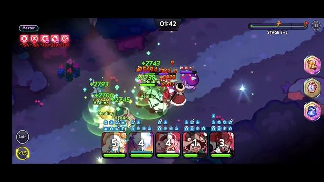 Master Mode 5-1 - 5-3 3 Stars | Cookie Run Kingdom смотреть онлайн
