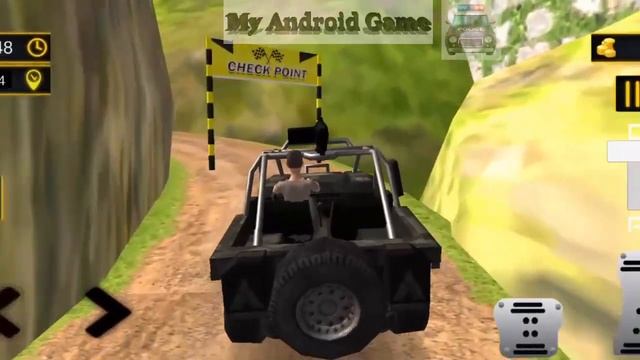 Offroad Hill Adventure Real Army Jeep Driving Android Gameplay смотреть онлайн