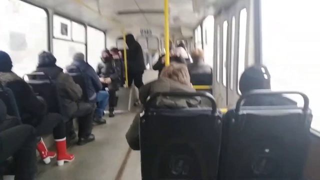 Краматорский троллейбус • покатушки на троллейбусе ЗиУ-682Г [Г00] №0145 смотреть онлайн