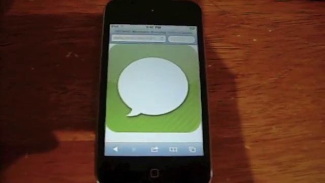 How to: Get iPhone's Messages Icon on iPod touch смотреть онлайн