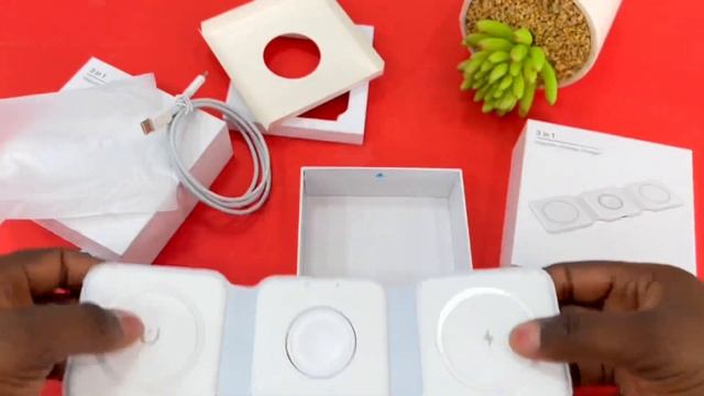 3 in 1 Magnetic Wireless Charger [ Can charge your iPhone,Apple Watch and Airpods] смотреть онлайн