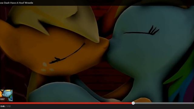 ActivistVictor's Reaction to "Applejack and Rainbow Dash have a hoof wrestle" смотреть онлайн