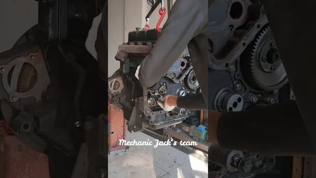 Modification of Dong Fang Hong diesel engine for tractor| Mechanic Jack смотреть онлайн