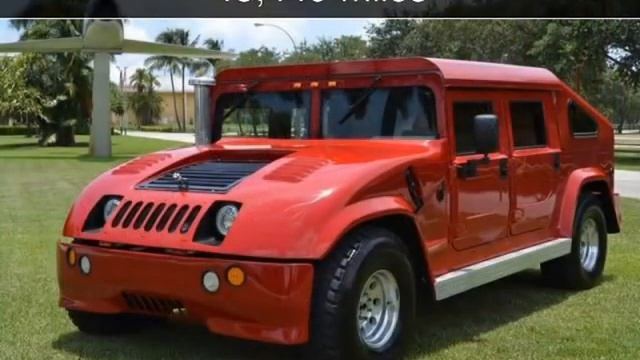 1999 AM General Hummer Used Cars - Ft Lauderdale,Florida - 2013-04-19 смотреть онлайн