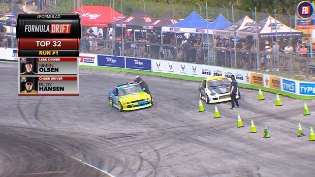 Формула DRIFT Орландо 2024 - PRO, раунд 3 - Rockstar Energy Top 32 смотреть онлайн