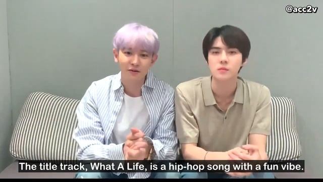 [ENG] 190724 Apple Music Japan - Video Message from EXO-SC [acc2v] смотреть онлайн