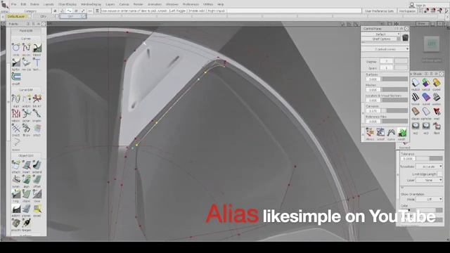 Autodesk Alias FREE Tutorial | Jaguar Wheel | MS3D смотреть онлайн