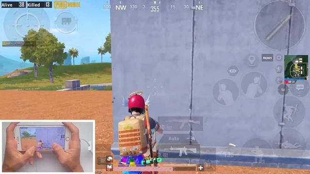 Iphone 8 Plus PUBG Munno | HANDCAM | 4 Finger + Full Gyro!! | #10 смотреть онлайн