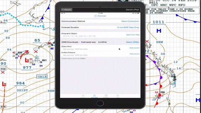 Loading HRRR Grib data from Ocens into an iPad смотреть онлайн