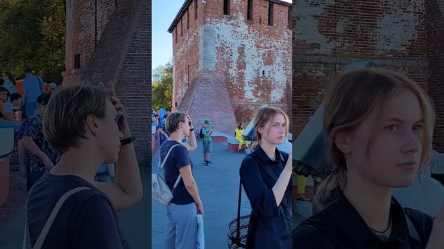 Красивейший вид открывается на Нижний Новгород со смотровой площадки рядом с памятником Чкалову 🏞