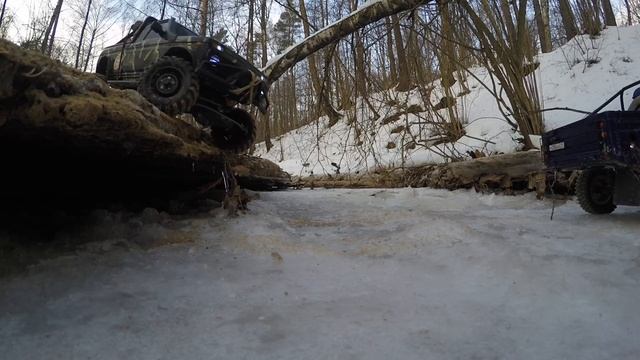 4x4 Off-road Land Rover Defender 110, Defender 110 Pickup, Lada Niva