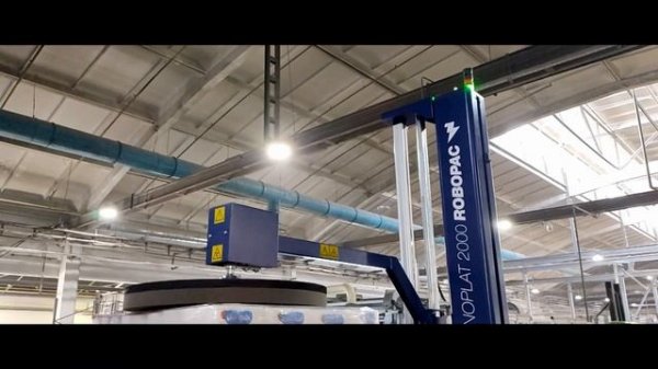 Robopac Technoplat 2000 PVS | Автоматический паллетоупаковщик Техноплат