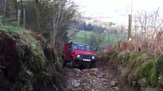 Green laning derbyshire landrover 300 tdi 15/1/12 смотреть онлайн