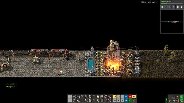 Factorio Extreme Ribbon World Rocket launch смотреть онлайн