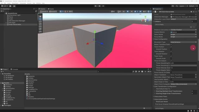 Introduction to Unity's XR Interaction Toolkit - Part 6: XR Grab Interactable смотреть онлайн