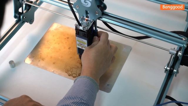 How to Engrave Glass with SCULPFUN S9 Laser Engraver - Banggood Tool Sets смотреть онлайн