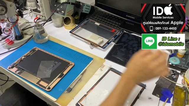 iPad Gen 6 2018 A1954/A1893 กระจกทัชแตก เปลี่ยนกระจกทัชใหม่ IDO Mobile ฝั่งธน смотреть онлайн