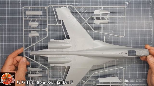 GWH 1/48 Su-35s Flanker E Review