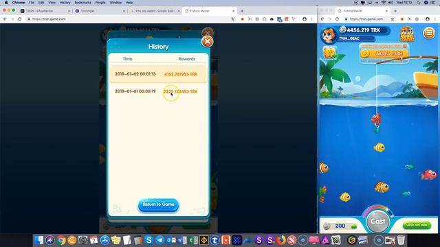 TRON FISHING MASTER DAPP | MASSIVE DIVIDEND PAYOUTS | HOW TO USE TRON смотреть онлайн