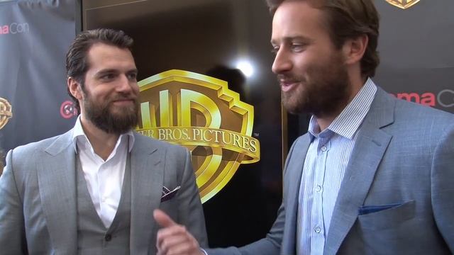 The Man from U.N.C.L.E.: Henry Cavill and Armie Hammer Exclusive CinemaCon Interview (2015) смотреть онлайн