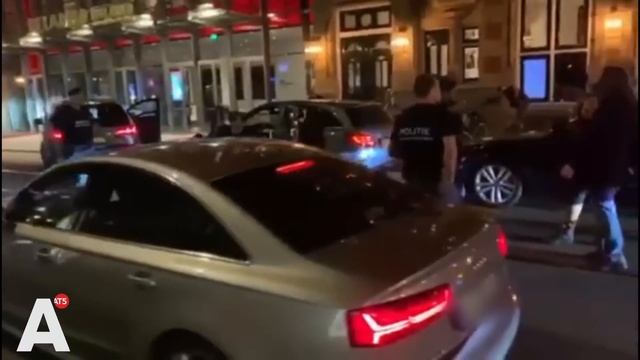 Arrestatieteam bevrijdt ontvoerde man uit auto смотреть онлайн