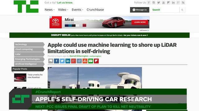 Uber's data breach and Apple's self-driving cars | Crunch Report смотреть онлайн